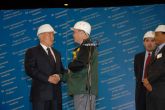 Президент Н. Назарбаев и Председатель правления Уралдомнаремонт